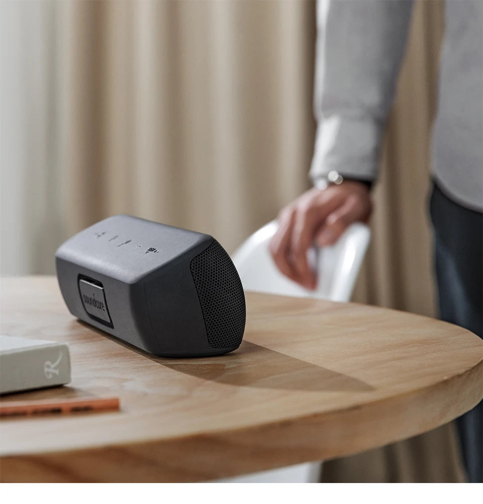 (EU stock) Soundcore Motion+ Bluetooth Lautsprecher, Hi-Res 30W Audio, BassUp Technologie, kabelloser HiFi-Lautsprecher mit App-