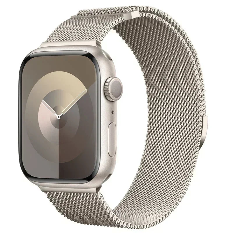Milanaise-Armband für Apple Watch Band Ultra 2 49 mm 44 mm 40 mm 45 mm 41 mm 38 mm 44 mm Armband F oder iWatch Serie 9 3 6 5 SE 7 8