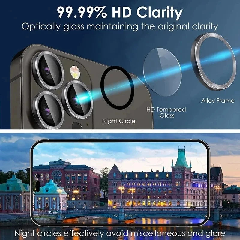 3Pcs Kamera Objektiv Glas Schutz Für iPhone 11 12 13 14 15 16 Pro Max 12 13 Mini schutz Glas Für iPhone 14 15 16 Plus