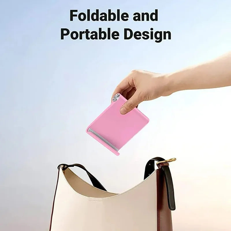 Verstellbarer Telefonhalter, tragbarer, faltbarer Desktop-Telefonständer, universeller Handyhalter für iPhone, Samsung