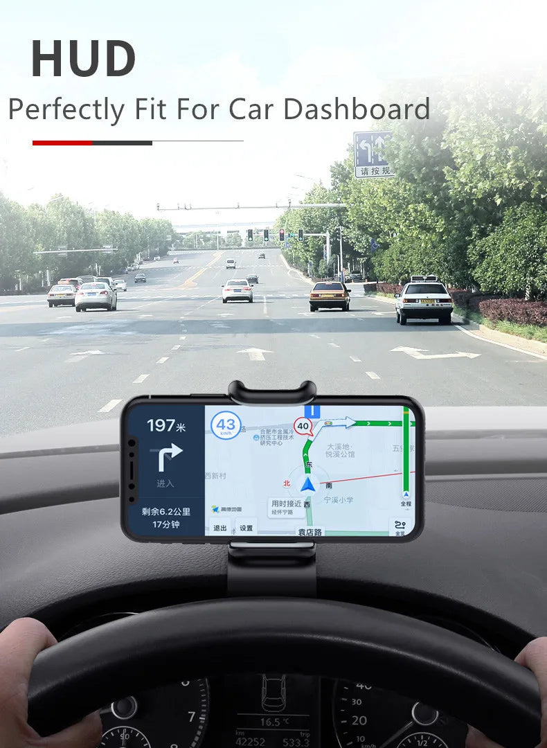 360° drehbarer Autotelefonhalter, universeller Handy-Ständer, Auto-Rack, Armaturenbrett-Unterstützung für Auto-Grip, feste Halterung für Mobiltelefone